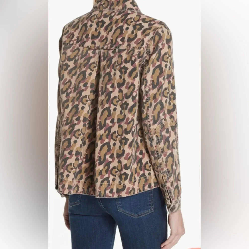 VERONICA BEARD Mercer Leopard Print Jacket - Picture 6 of 16